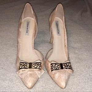 Louise et Cie d’orsay snakeprint heel